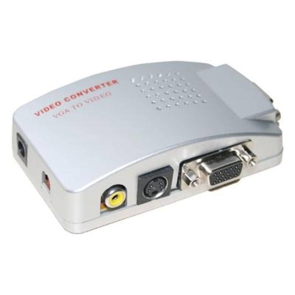 Imagem 3 de 3 do produto Conversor Adaptador Vga Para Rca E S-vídeo Pc Tv