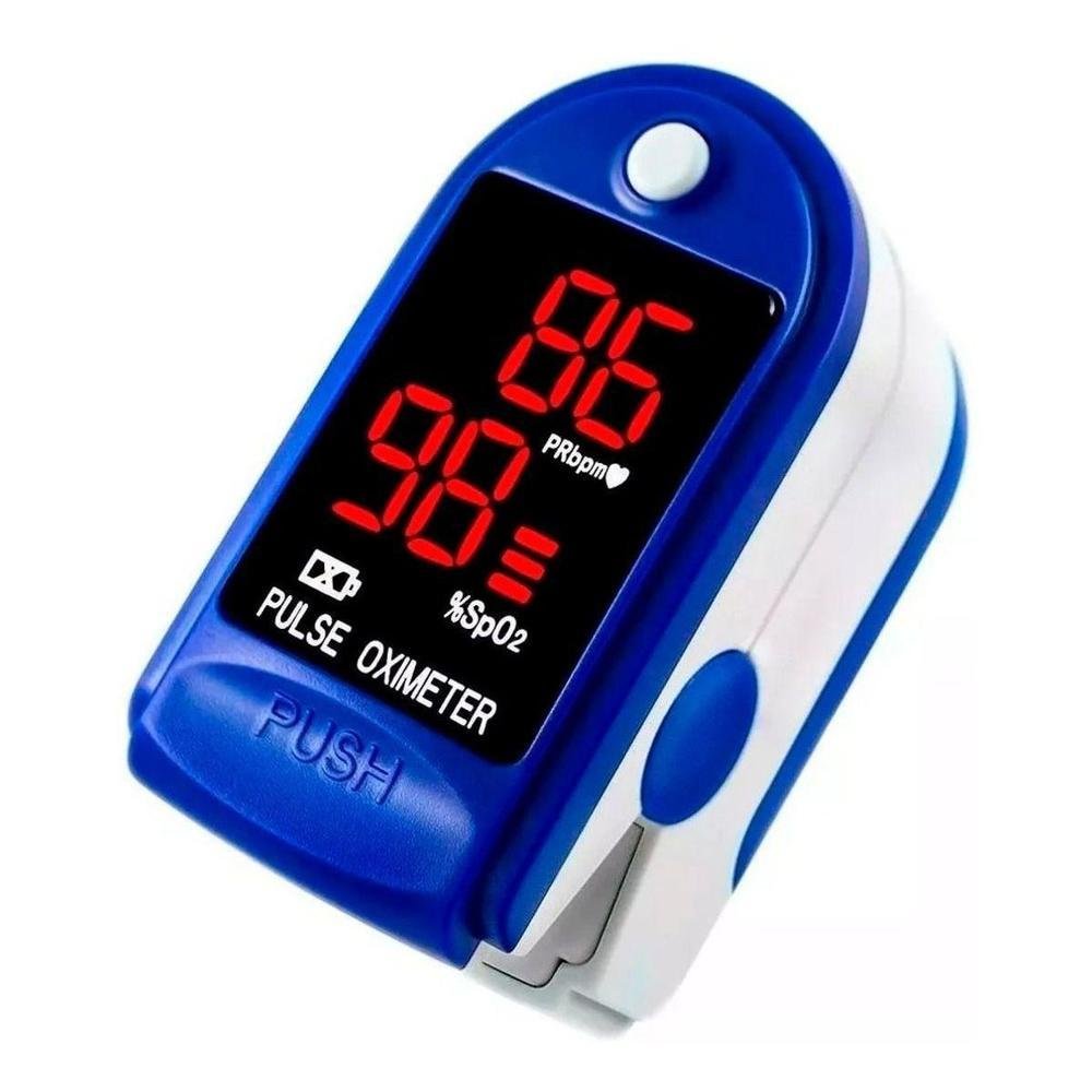 Imagem 3 de 4 do produto Oximetro Digital Medidor De Saturação De Oxigênio No Sangue