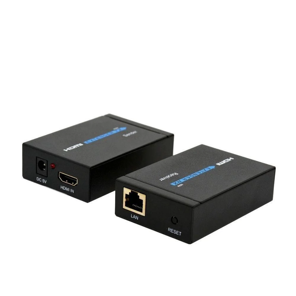 Imagem 2 de 5 do produto Extensor HDMI 60 Metros Cat 5e/6 3d 1080p