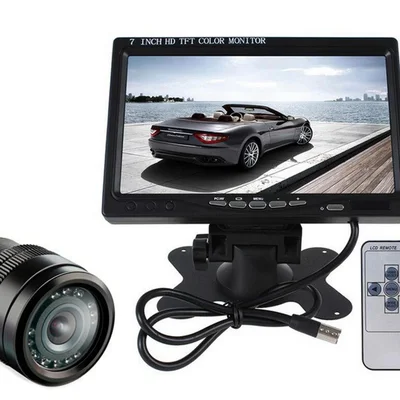 Tela Portátil Monitor Veicular 7 " HDMI Camera De Ré