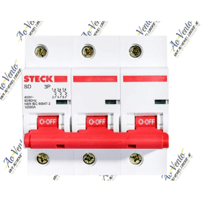Disjuntor Din Trif 125a Série Sd3 125a 3p Curva