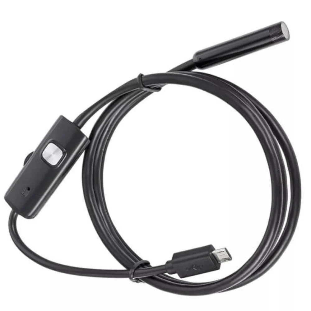 Imagem 3 de 4 do produto Camera Endoscópica Inspeção Sonda 7mm Android PC Usb Cabo 2m