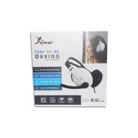 Fone de Ouvido Headphone Com Microfone Preto Knup Kp418