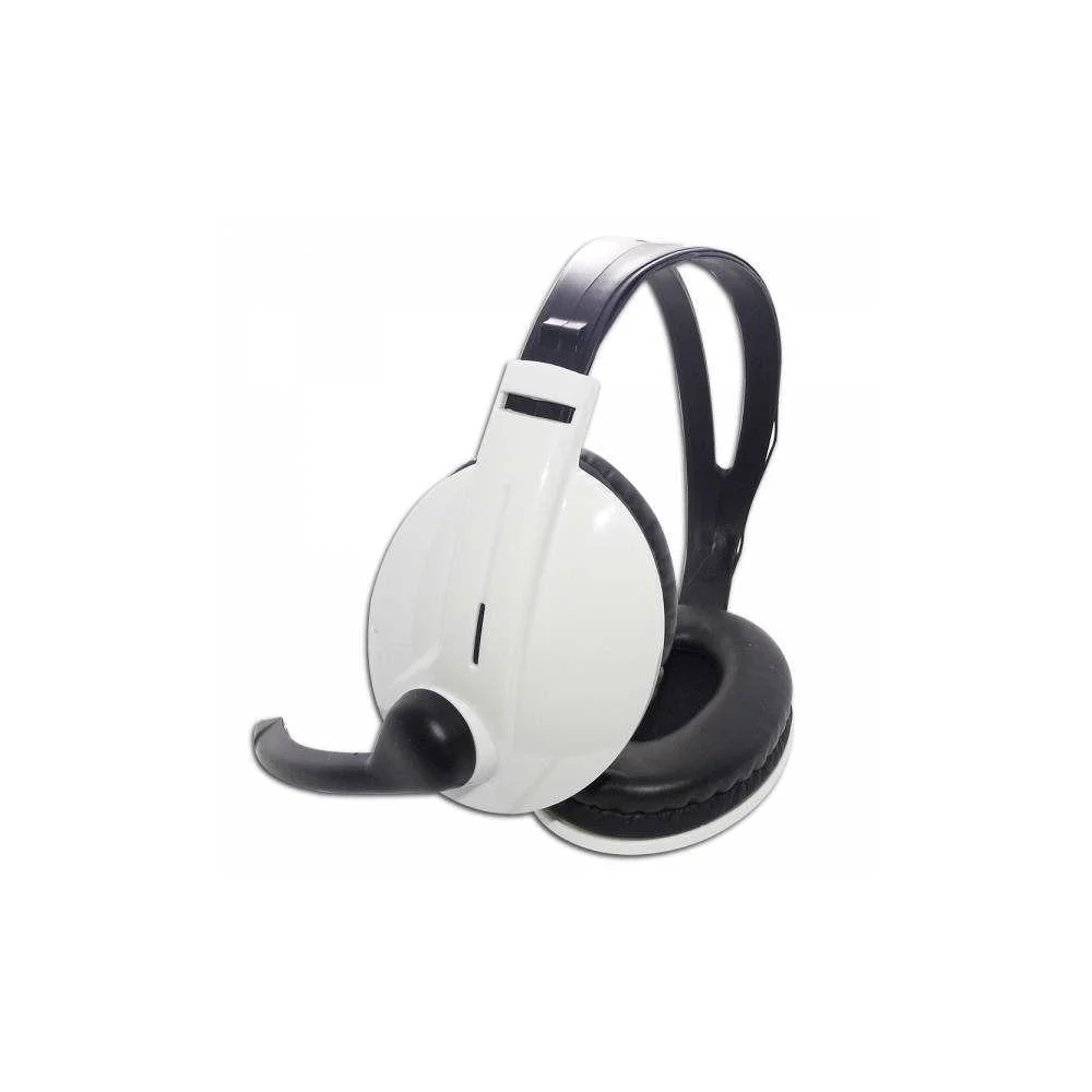 Imagem 2 de 2 do produto Fone Headset Knup Kp- 418 Branco Com Microfone