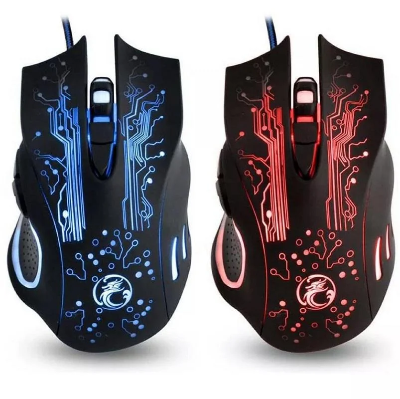 Imagem 3 de 4 do produto Mouse Gamer  X9 2400dpi LED  Optical 6d Usb