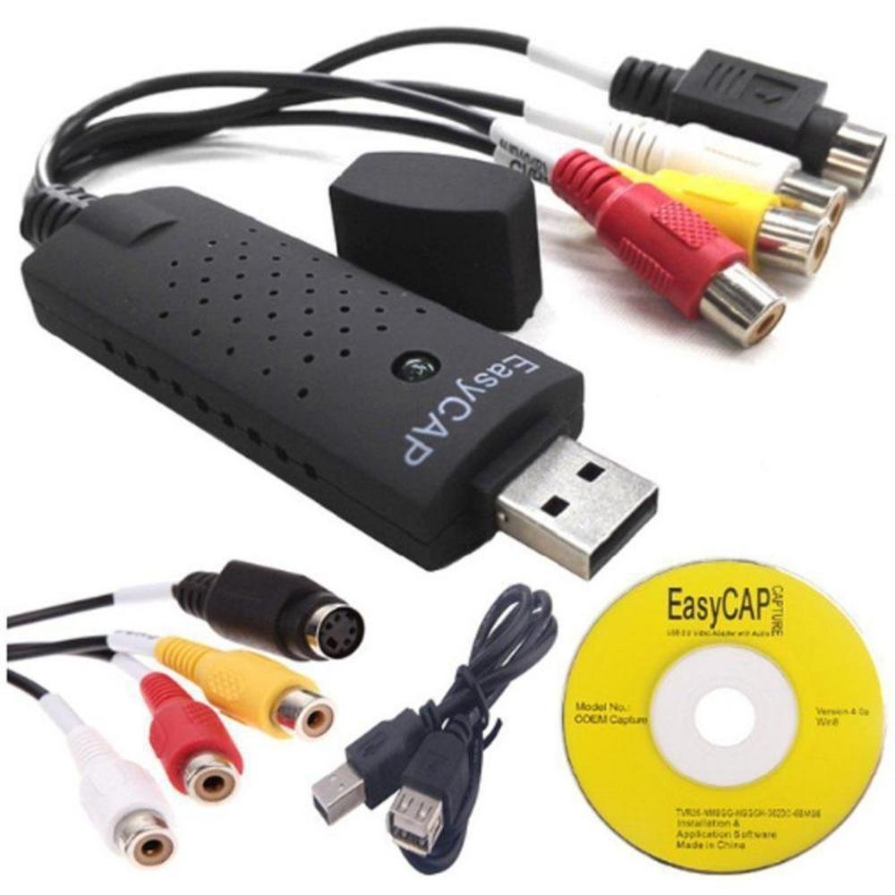 Imagem 2 de 4 do produto Easy Cap Placa De Captura De Vídeo Usb 2.0