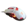 Mouse Gamer 7d X Soldado Branco LED RGB Cabo Nylon Gm-720