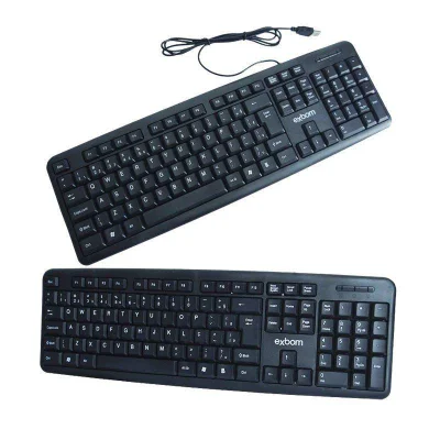 Teclado Exbom Bk-102 Usb Standard Abnt Ii Padrão Brasileiro