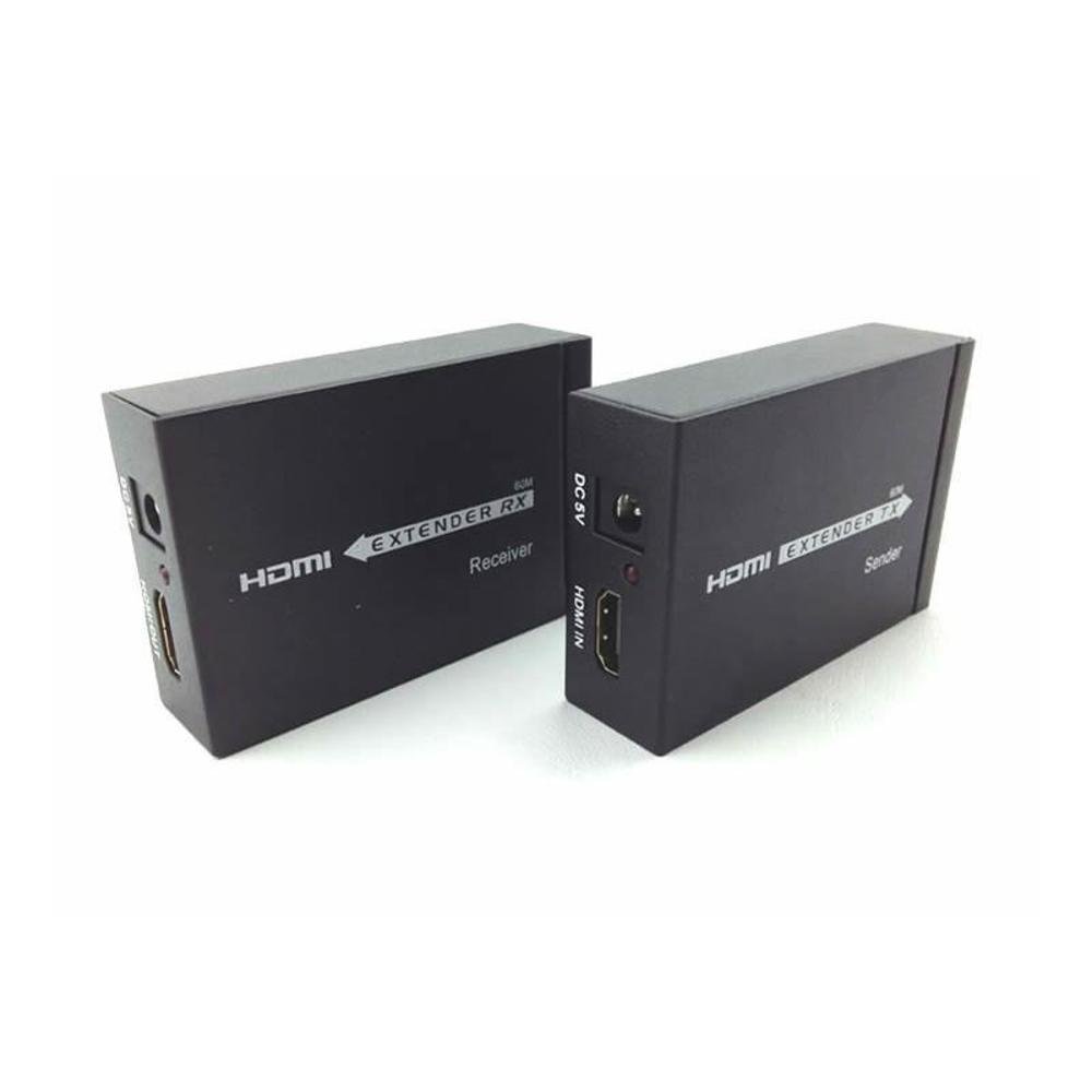 Imagem 3 de 3 do produto Extensor HDMI 60 Metros Cat5 Ou Cat6 Rj45