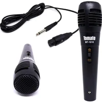 Microfone Profissional Com Fio 3m Mt-1010 Tomate