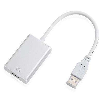 Cabo Conversor Usb 3.0 2.0 X HDMI Hd 1080p Tv Projetor Novo