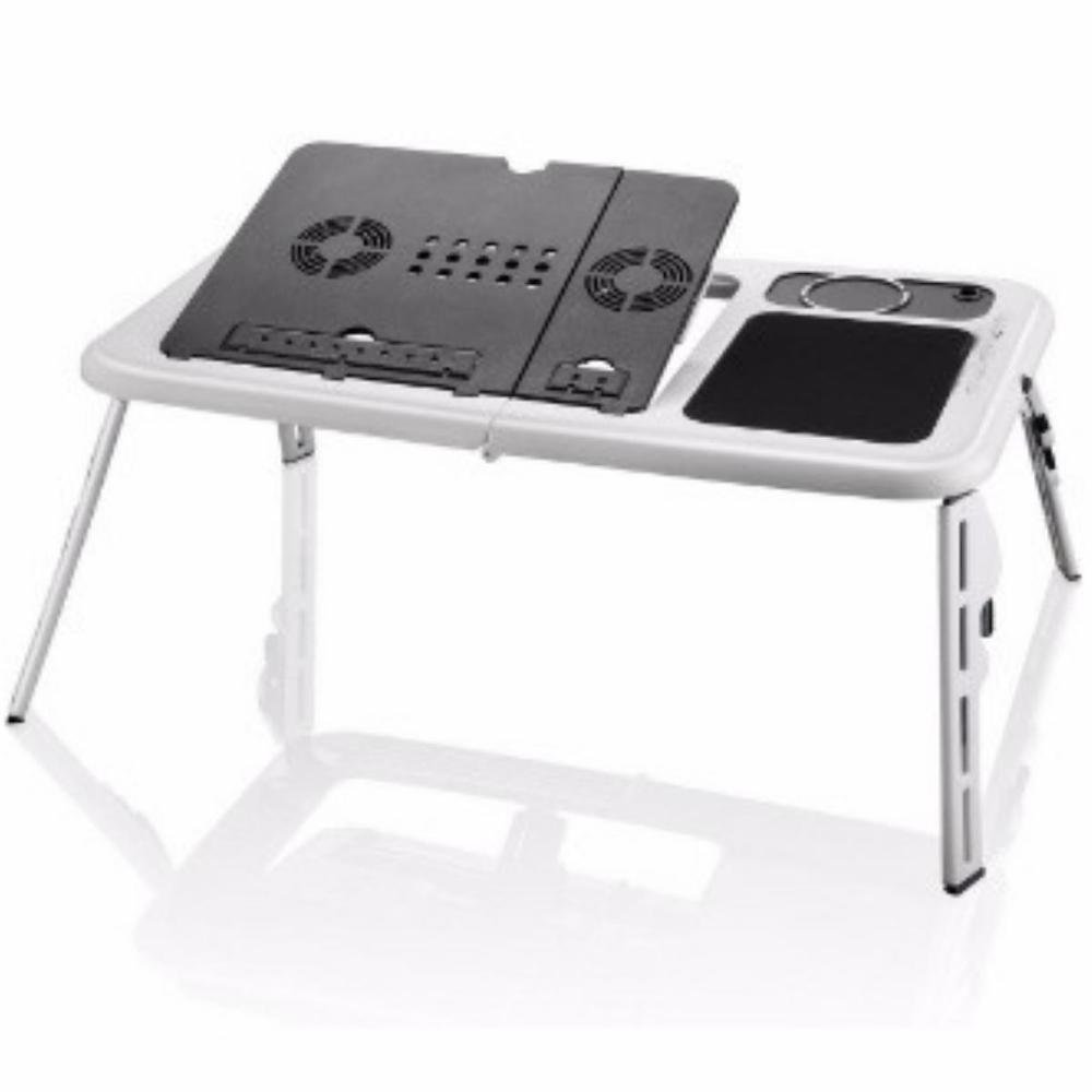 Imagem 2 de 2 do produto Mesa Dobrável Notebook Usb 2 Cooler Mousepad Folding Table