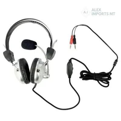 Headset Ara Jogos E PC Fone Audio Com Microfone E Audio