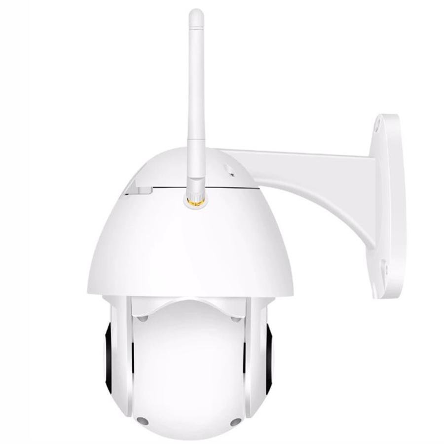 Câmera Ip Speed Dome Externa Hd Zoom 5x Prova Dágua 3516e
