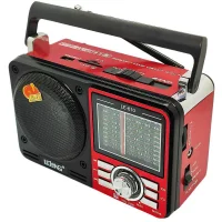 Rádio Am/fm/sw Pendrive Micro Sd Recarregável