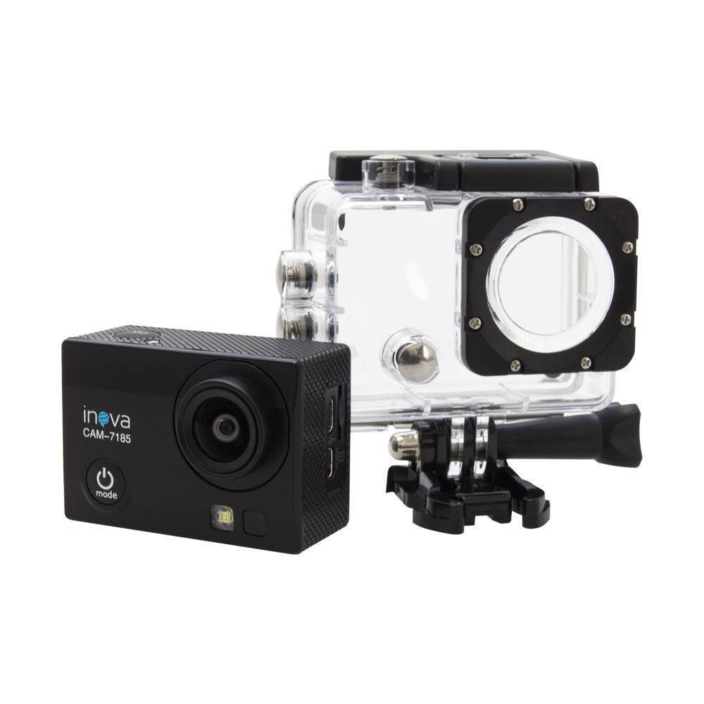 Imagem 3 de 4 do produto Câmera De Ação Inova 4k Com 12 Acessórios