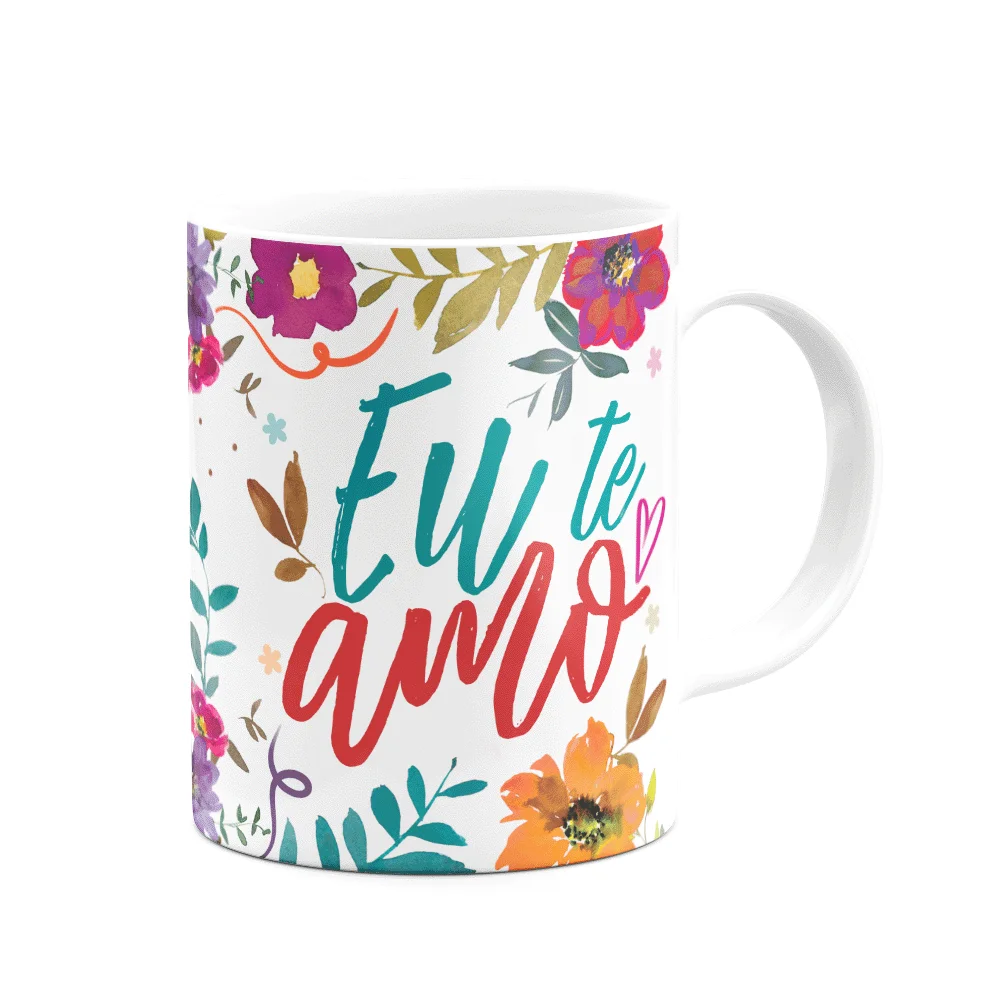 Imagem 3 de 3 do produto Caneca Floral Mães - Vó É Amor De Mãe Em Dobro