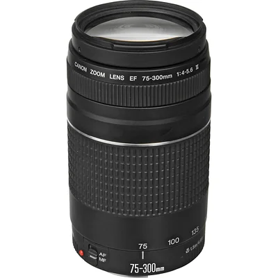 Lente Zoom Teleobjetiva Canon EF 75-300mm F/4-5.6 III