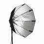 Kit Octabox Com Tripé Iluminação De Led Softbox Octagonal - Bivolt