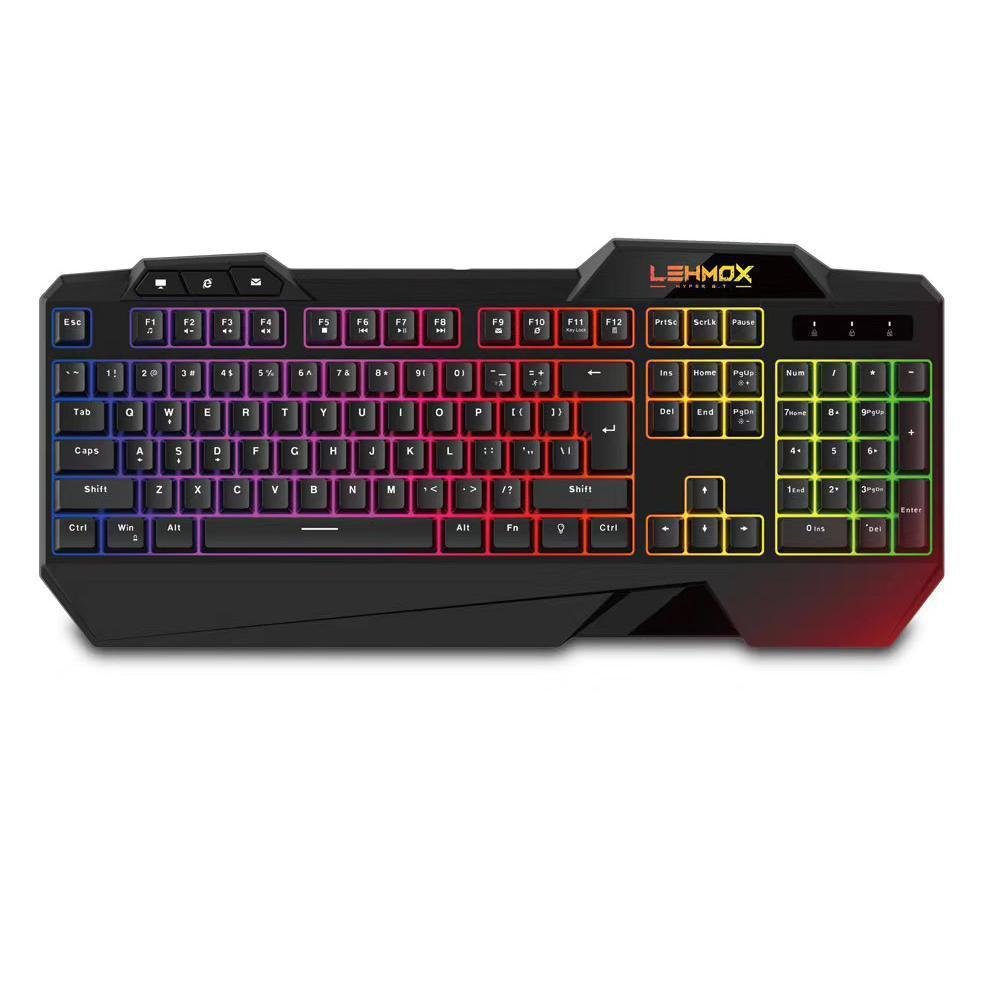 Teclado Gamer Led Semi-mecânico Retroiluminado T3