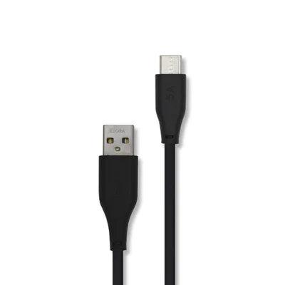 Cabo De Carregamento 1hora Usb 2.0 A/c 5a Macho 2m Preto