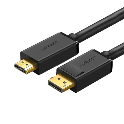Cabo Adaptador Ugreen Displayport P/hdmi Macho 1m Preto