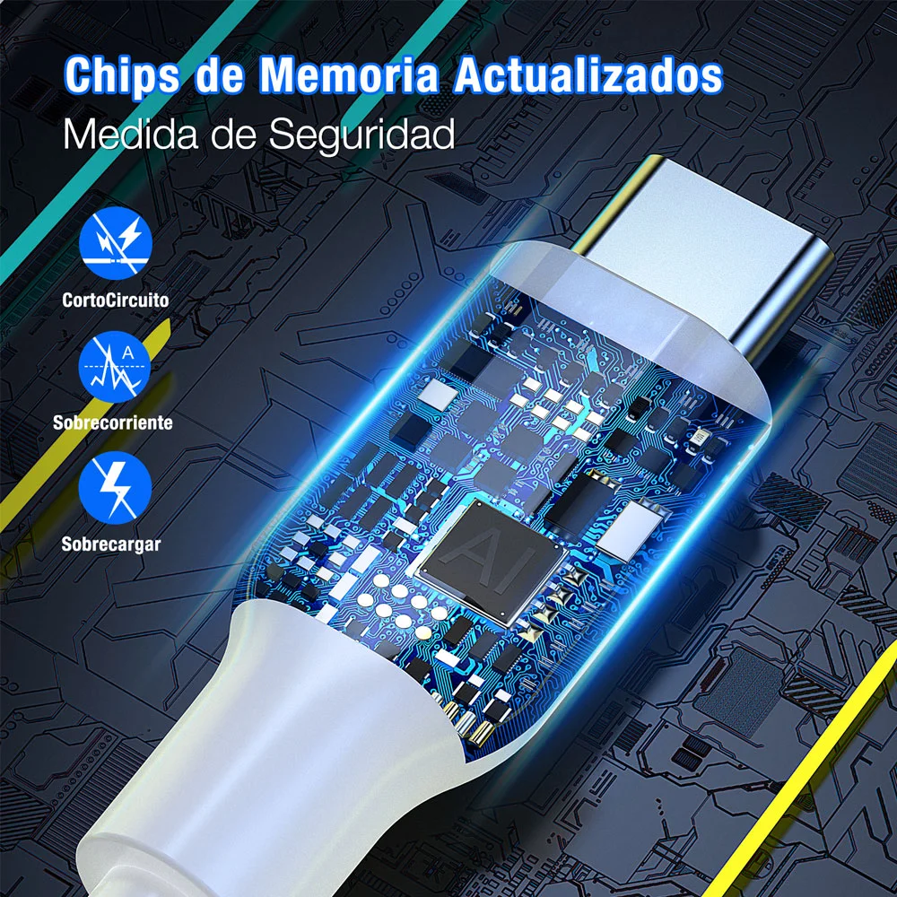 Imagem 5 de 5 do produto Cabo Carregamento Iphone 1hora Usb C/lightning 2.4a 1m Preto