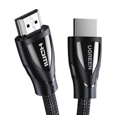 Cabo De Vídeo Ugreen HDMI 2.1 8k-60hz Macho 50cm Preto