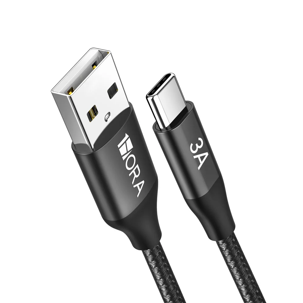 Cabo Carregamento 1hora Usb 2.0 A/c 3a Macho 1,5m Preto 4