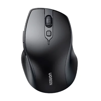 Mouse Bluetooth Sem Fio Ugreen Sensor 4000dpi 2,4g Preto