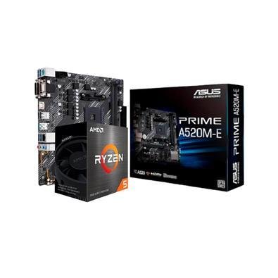 【CPU+新品マザー】Ryzen5 5500+ASUS PRIME A520M- Kit-Upgrade-AMD-Ryzen-5-5500-