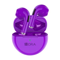 Fone de Ouvido Auricular Bluetooth Roxo 1hora Aut119l