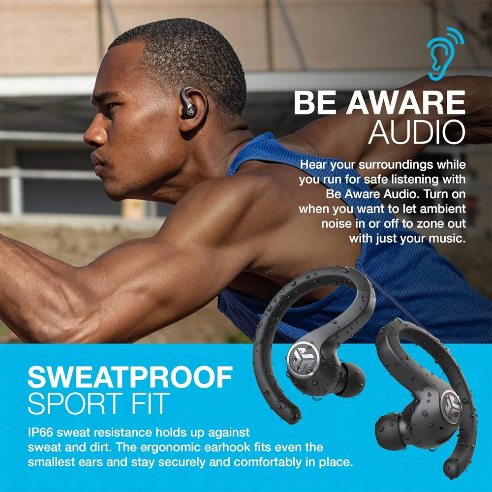 Imagem 4 de 5 do produto Fone De Ouvido Sem Fio 1hora Aut119n Bluetooth 5.3 Preto