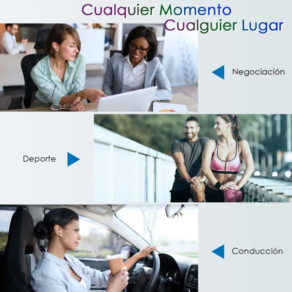 Imagem 2 de 5 do produto Fone De Ouvido Sem Fio 1hora Aut119r Bluetooth 5.1 Rosa