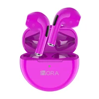 Fone de Ouvido Auricular Bluetooth Magenta 1hora Aut119rs