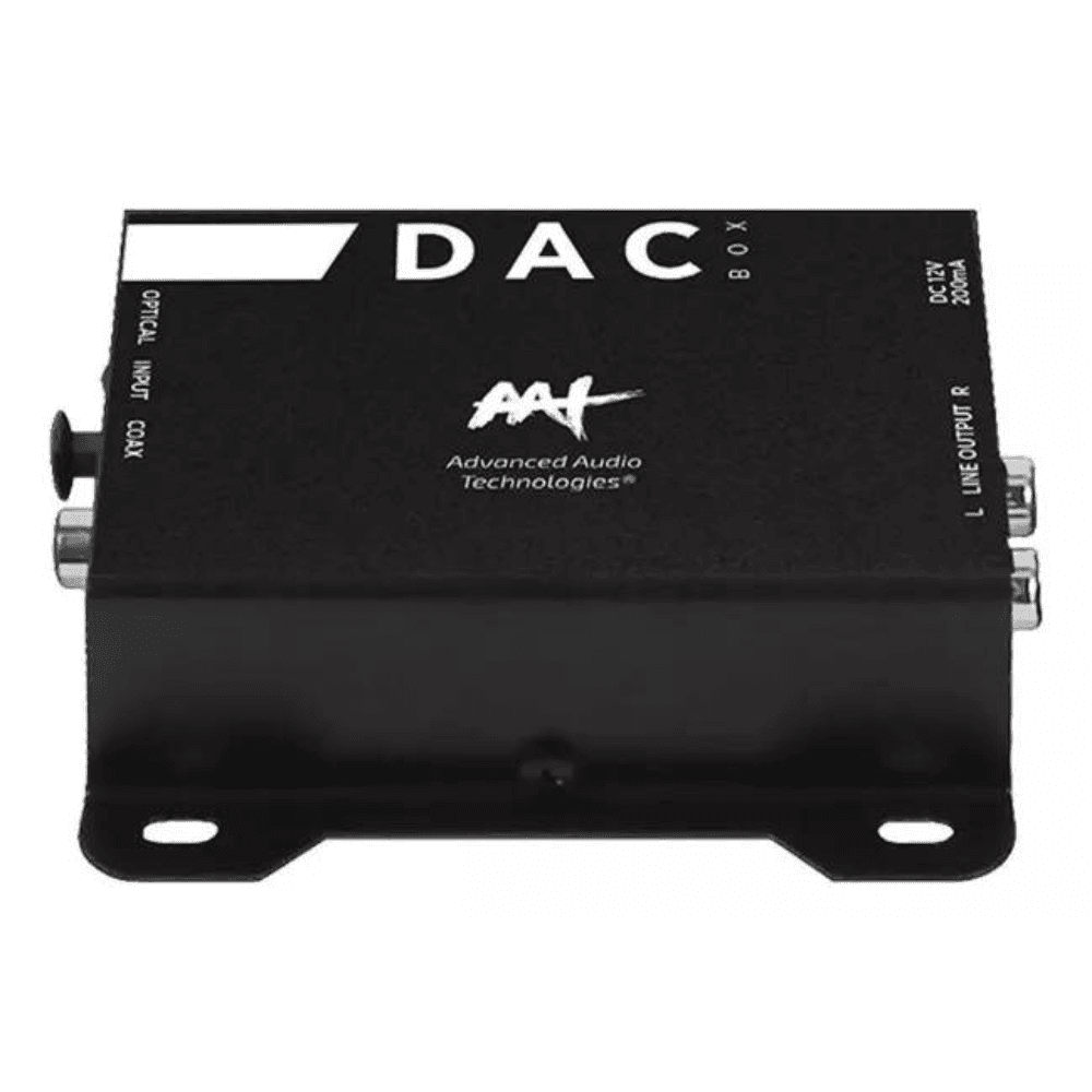 Conversor De Áudio Digital Analógico Aat Dac Box Óptico Rca