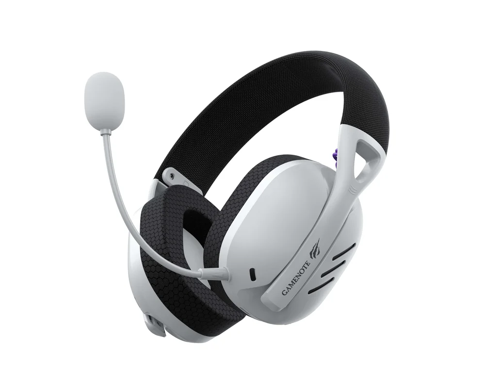 Imagem 5 de 5 do produto Headset Gamer Sem Fio Havit Fuxi H3, 7.1 Surround, Driver 40mm, Bluetooth E Usb, Preto - Fuxi-h3 Branco