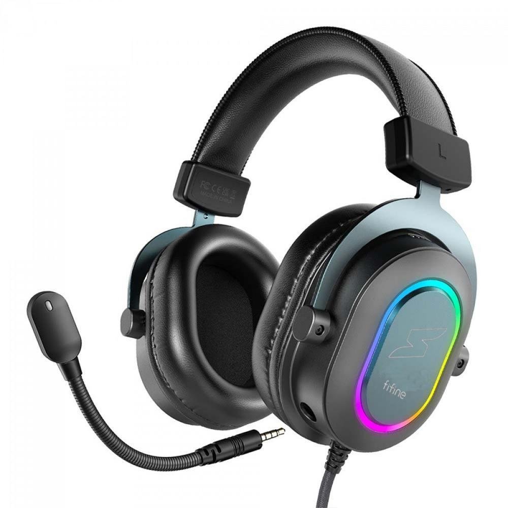 Headset Gamer Fifine Superframe Edition Sfh6 Rgb 7.1 Surround Drivers 50mm Usb Preto - Sfh6 Headset Gamer Fifine Superframe Edition Sfh6 Rgb 7.1 Surround Drivers 50mm Usb Preto - Sfh6