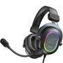 Headset Gamer Fifine Superframe Edition Sfh6 Rgb 7.1 Surround Drivers 50mm Usb Preto - Sfh6