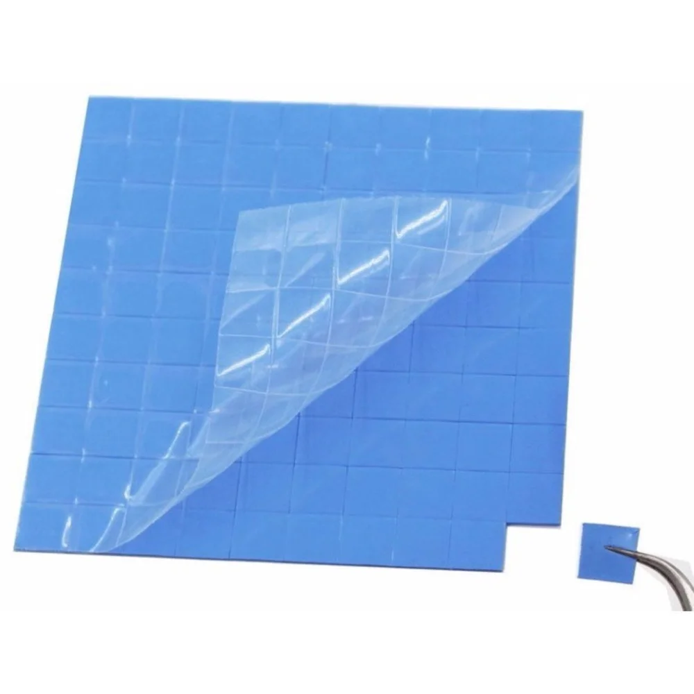 Thermal Pad Almofada Térmica Dissipador Esp 0.5mm - 100 Unidades De 1cm 4