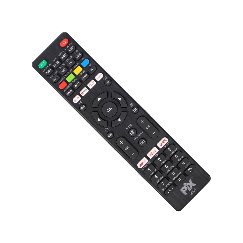 Controle Remoto Compatível Para Diversas Marcas De Tv