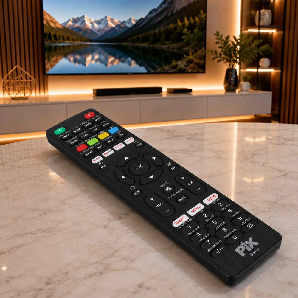 Imagem 2 de 4 do produto Controle Remoto Compatível Para Diversas Marcas De Tv