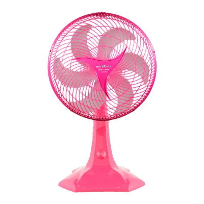 Ventilador Britânia 6 Pás Bvt304 60w Turbo 30cm Maxx Force Pink Lovers Rosa Voltagem:220v