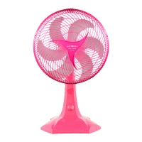 Ventilador Britânia 6 Pás Bvt304 60w Turbo 30cm Maxx Force Pink Lovers Rosa Voltagem:220v