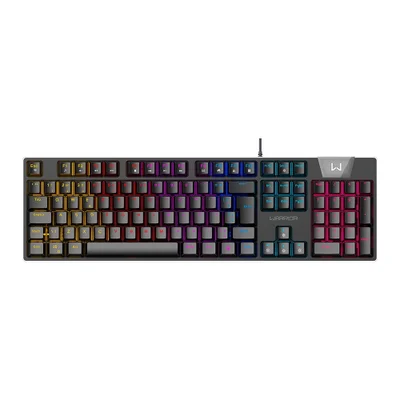 Teclado Gamer Mecânico Royal Score, Full Size, Blue Switch, Abnt2, RGB Preto Multi - Tc313