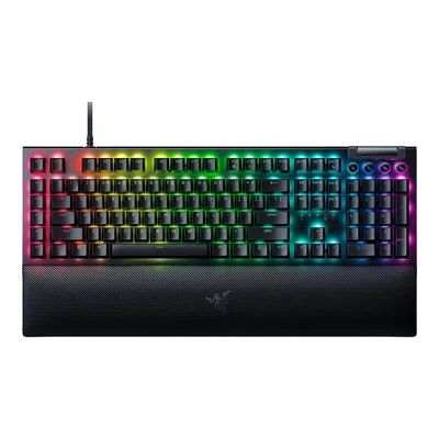 Teclado Gamer Razer Blackwidow V4, Chroma RGB, Switch Yellow, Layout Us - Preto - Unissex - Único