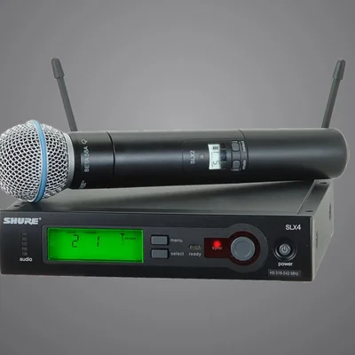SHURE BETA 58A SLX2 SLX4 ワイヤレスマイク SLX2 - Shureワイヤレスシステム - ヒビノインターサウンド株式会社