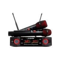 Microfone Duplo Sem Fio G-mark Ew100 Profissional - Ac2858
