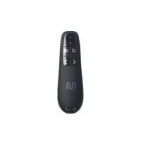 Apresentador Sem Fio Multi Ac385 Com Laser Vermelho Usb Alcance 30m - Preto