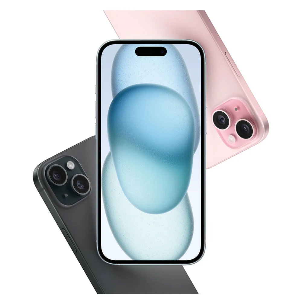 Apple iPhone 15 128GB ブルー Produtos com até 15 OFF no PIX KaBuM